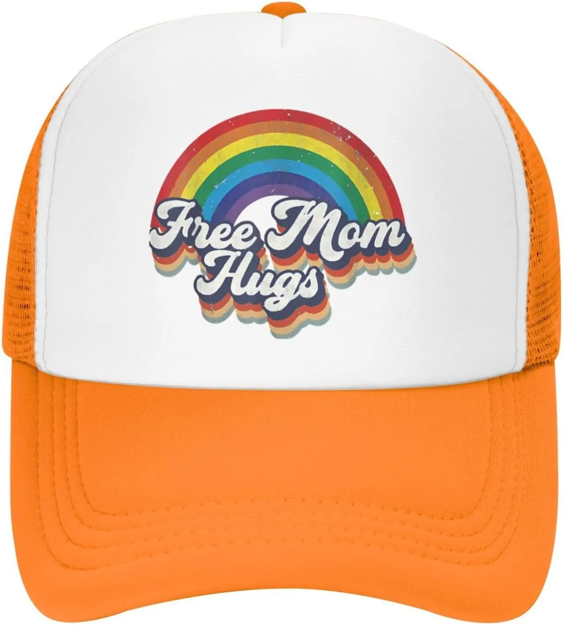 Adult Mesh Baseball Caps Adjustable Trucker Hats Breathable Snapback Caps for Women Men