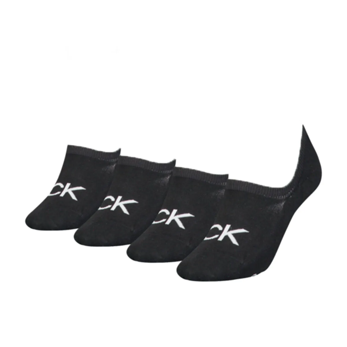 Calvin Klein Women's Invisible Footie Socks 4 pack