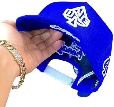 Fashionable ONE Snapback Hat for Hip-hop Enthusiasts - Sporty and Chic Design Bold Indivisual, All Seasons Wear, Trendy caps 2025, Fitted hat Blue