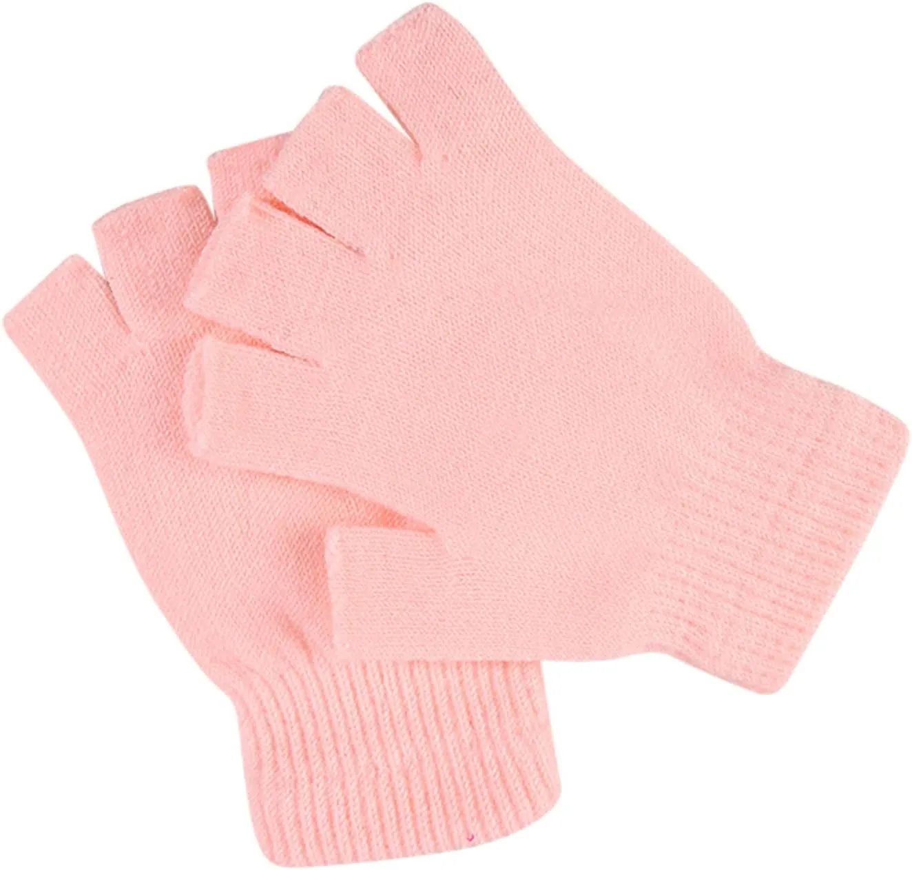 FUDERU Women's Winter Touchscreen Gloves Warm Lined Knit Gloves Elastic Winter Texting Gloves with Thickened Wrist Cuff