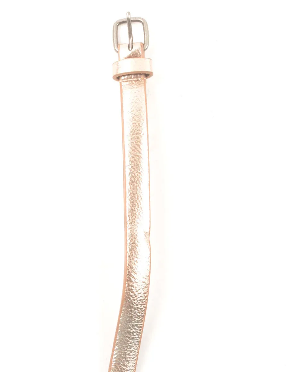 Glittery  Skinny Belt - XL