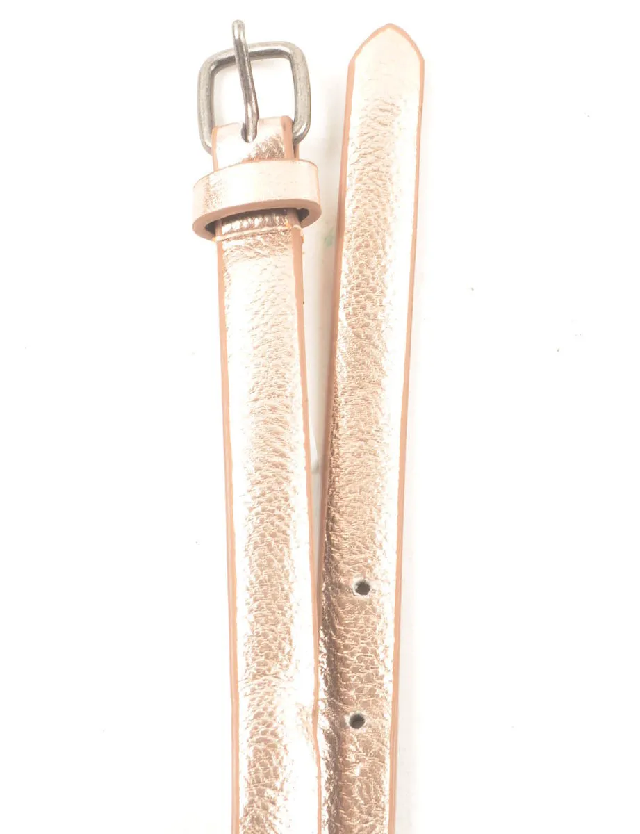 Glittery  Skinny Belt - XL