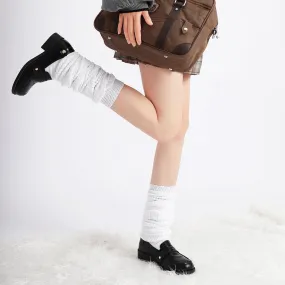 Harajuku Knit Slouch Socks