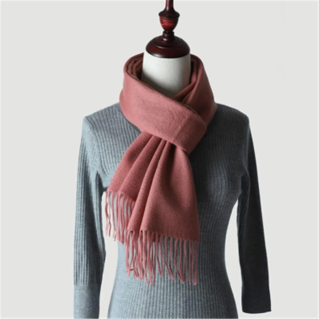 Hcclijo Cashmere Scarf Men Winter Men Scarf Unisex Women Thick Warm Neck Scarf Male Shawls