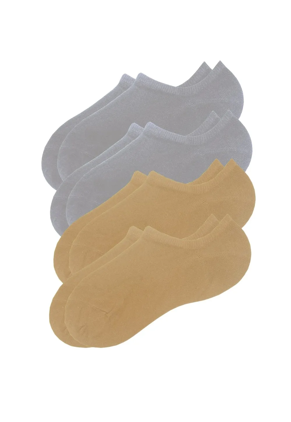 Invisible Ankle Socks (4 pairs)