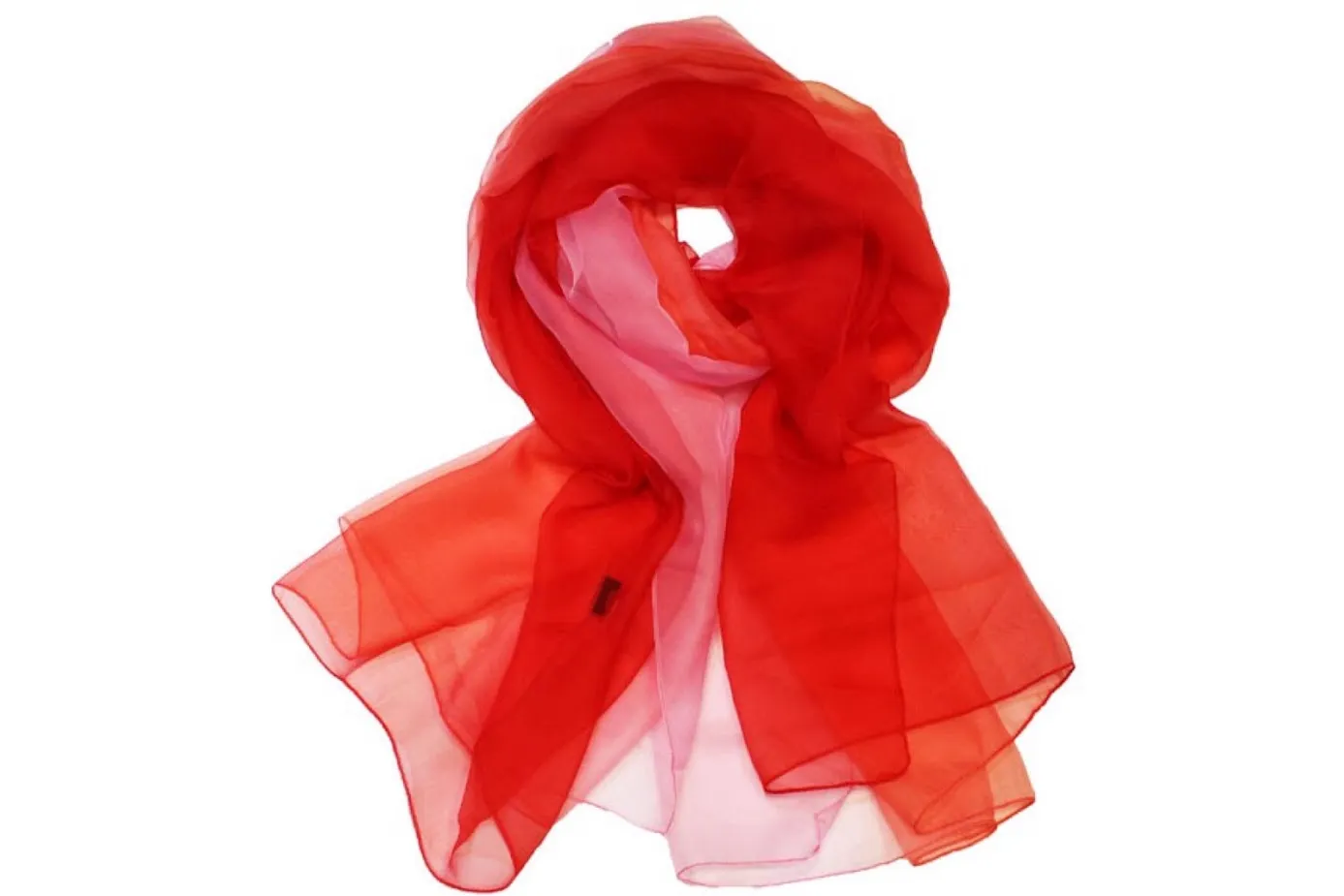 Ombre Sheer Chiffon Sarong Wrap Cover Up Scarf
