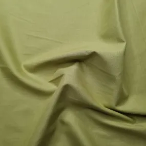 Premium Sweet Leaf Green Solid Cotton Mulmul Fabric
