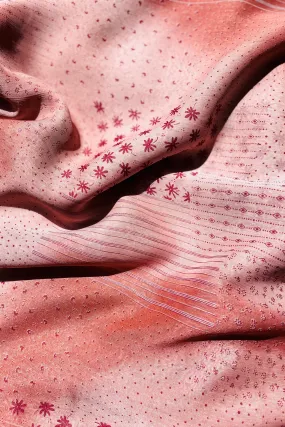 Printed Chiffon - Pink