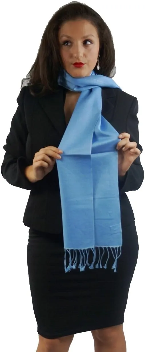 Scarf/Shawl- Pashmina Scarf from (SEA Blue)