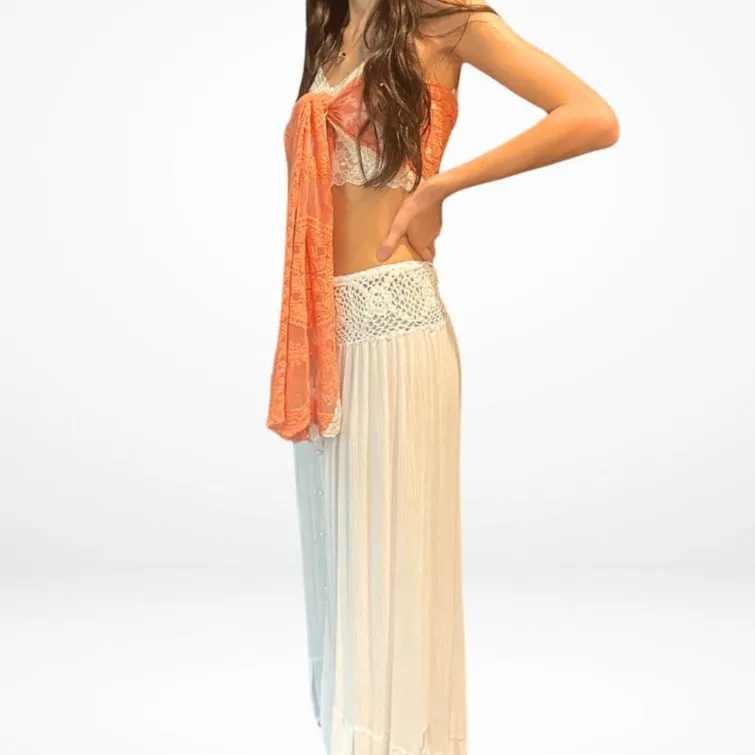 Sunset Wrap Top/ Scarf