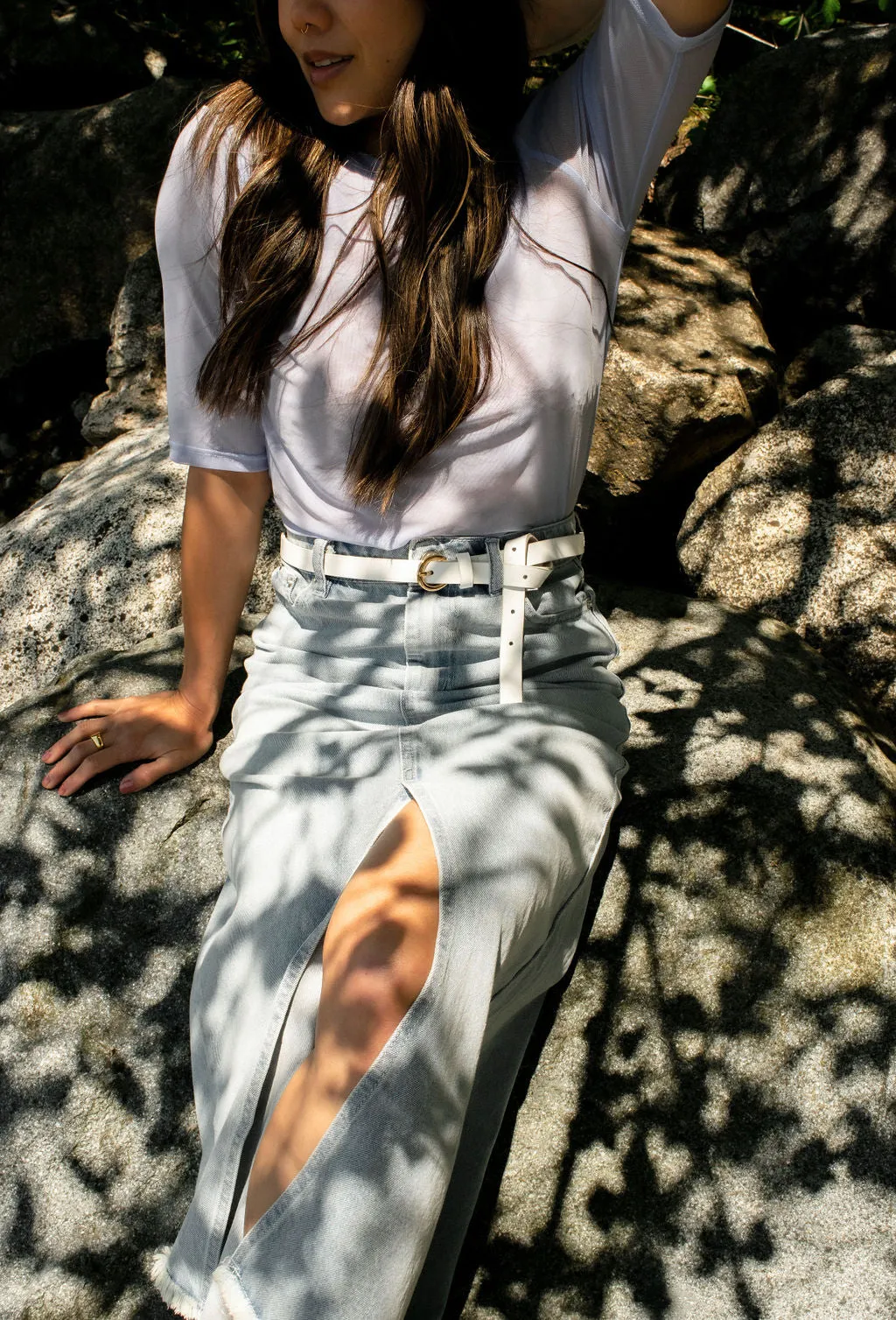 True Belt - White