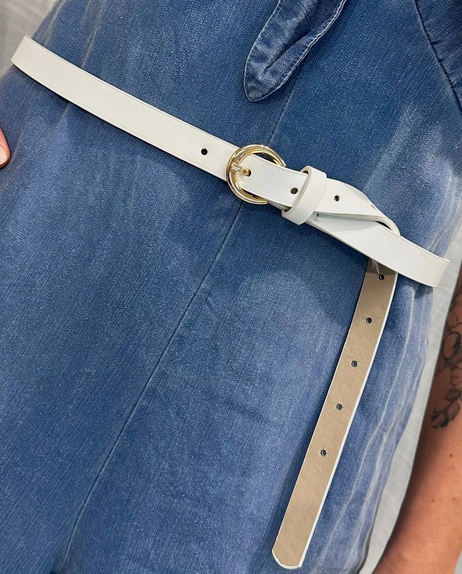 True Belt - White