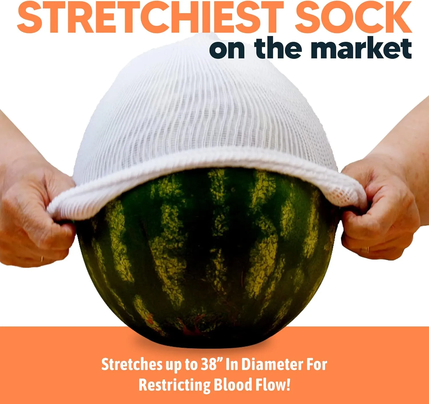 Viasox EasyStretch Diabetic Socks for Men & Women, Non Binding Top, Seamless Toe, Loose Fit, 3 Pack