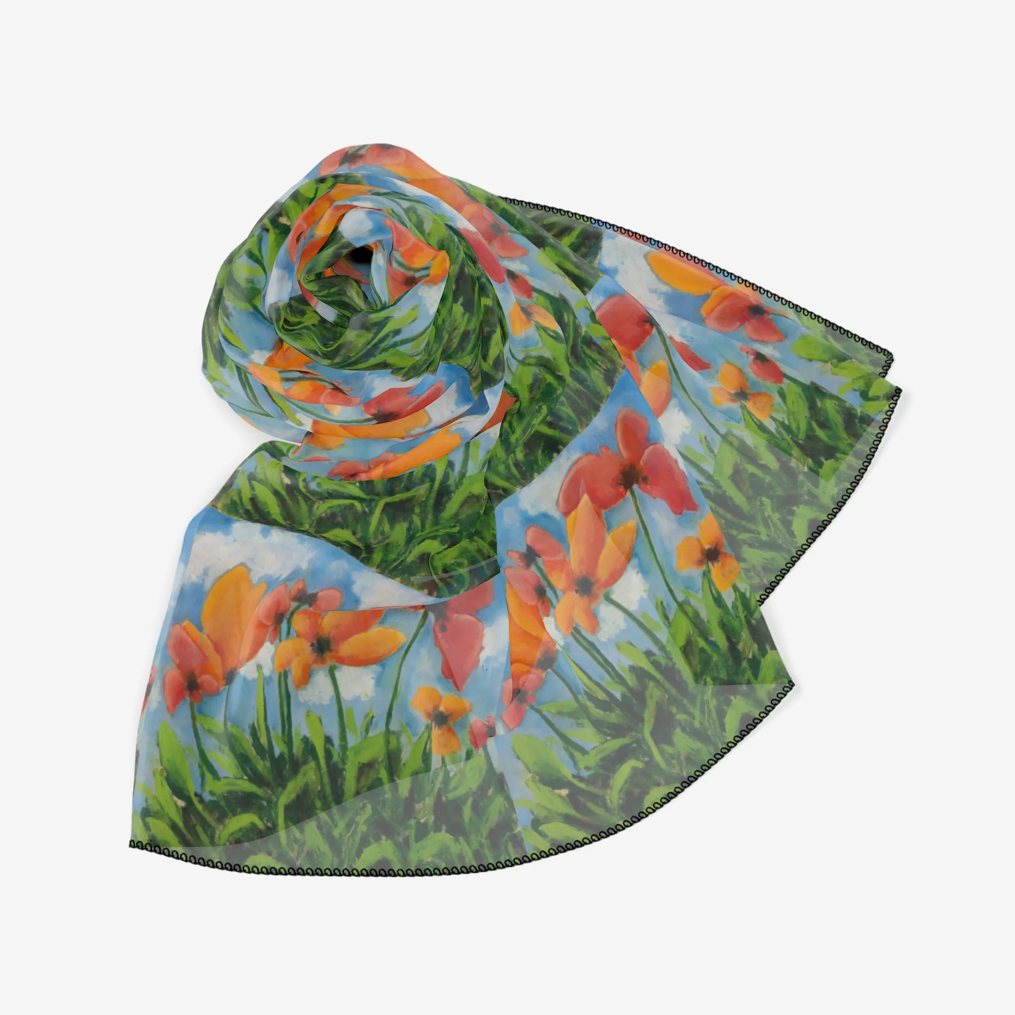 Wild Child Chiffon Scarf